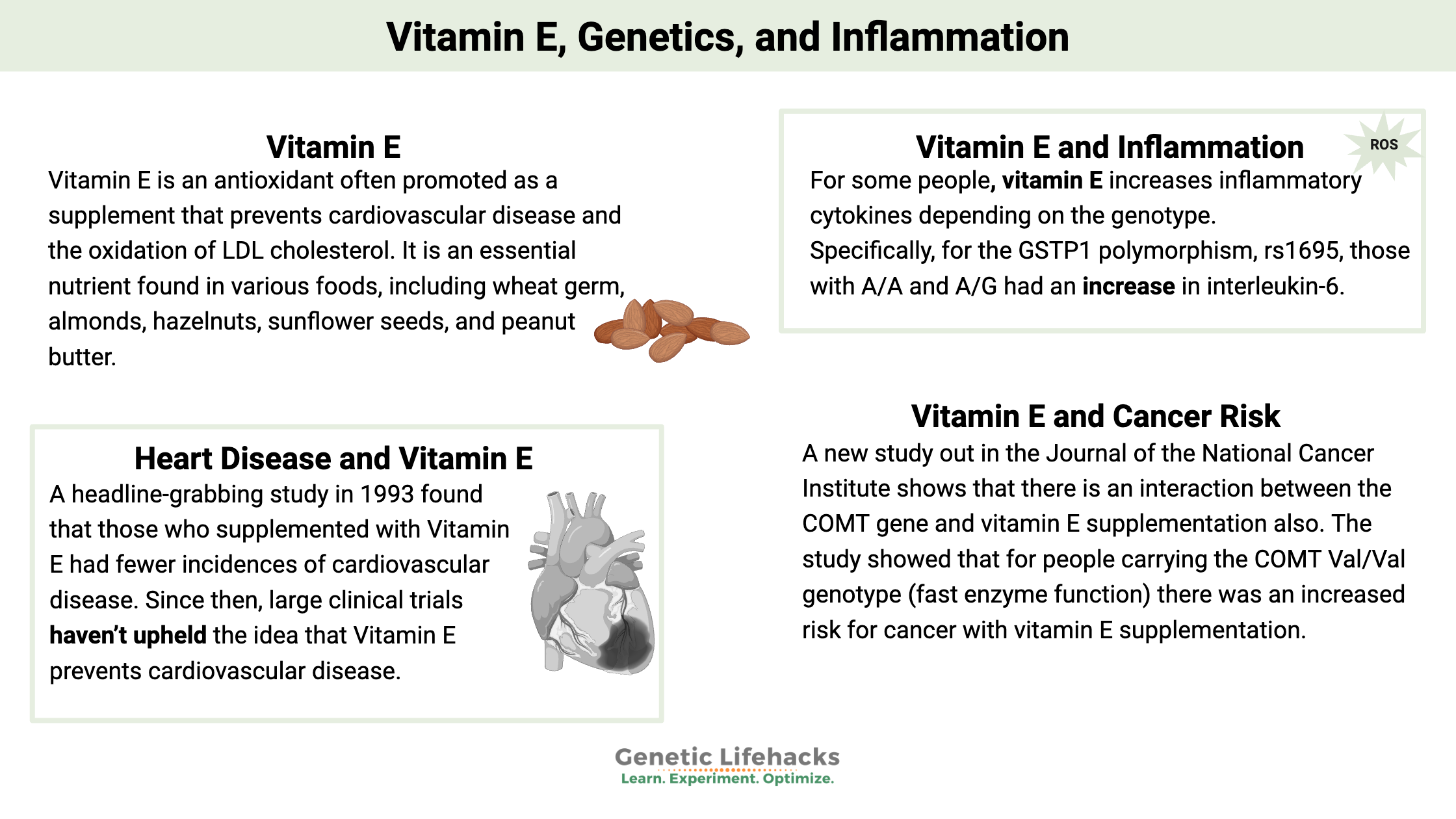 Vitamin E, Genetics, and Inflammation