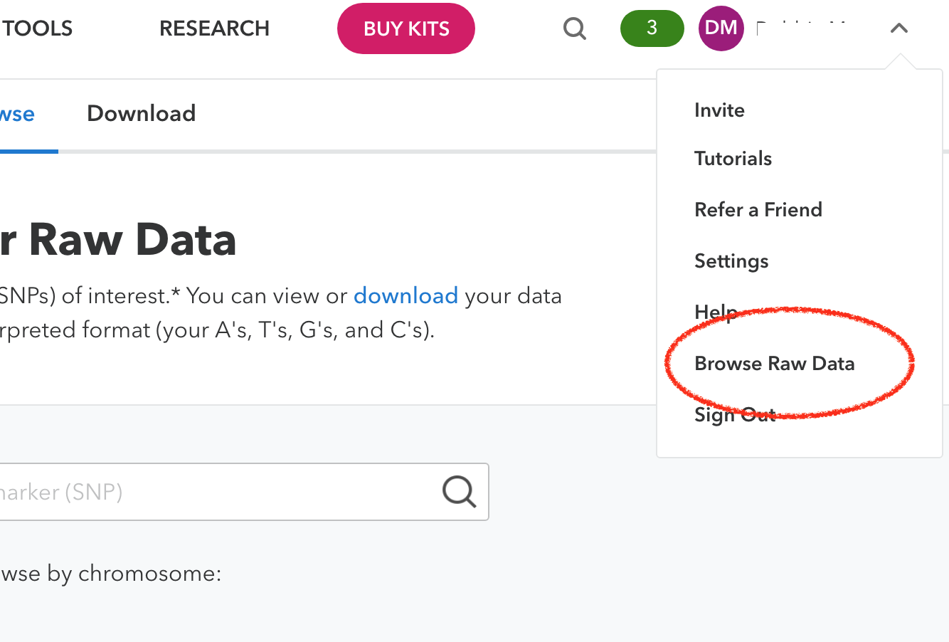 How To Download Your 23andMe Raw Data - Genetic Lifehacks